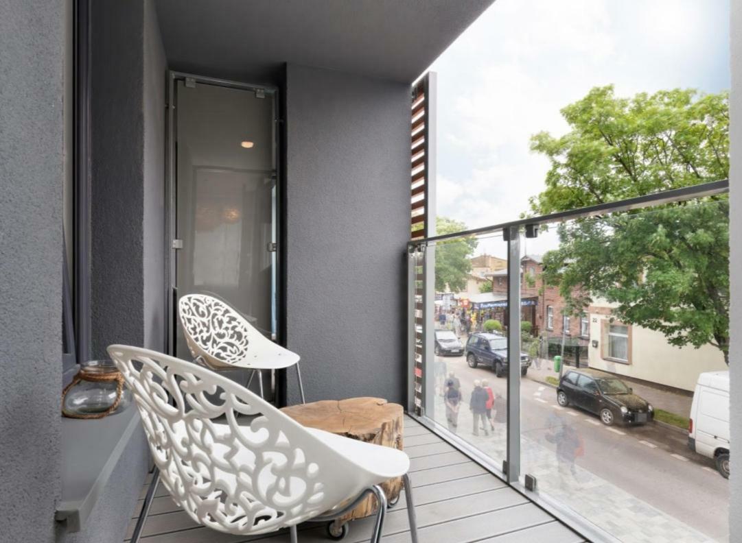Sailor 7 Z Bocznym Widokiem Na Morze Apartment Ustronie Morskie Luaran gambar